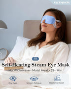 16 Pack Steam Eye Mask for Dry Eyes: Self-Heating Warm Compress for Stye Relief - Image 2