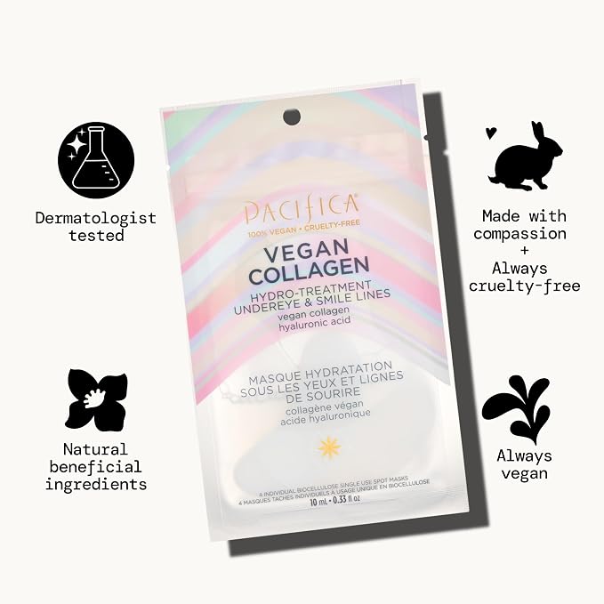 Pacifica Undereye & Smile Mask Set – Vegan Collagen Hydro Treatment - Image 6