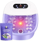 Foot Spa Bath Massager with Heat Bubbles and Vibration Massage and Jets by Unknown