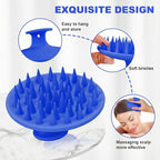 Meartchy Silicone Scalp Massager Shampoo Brush, Scalp Brush - Image 3