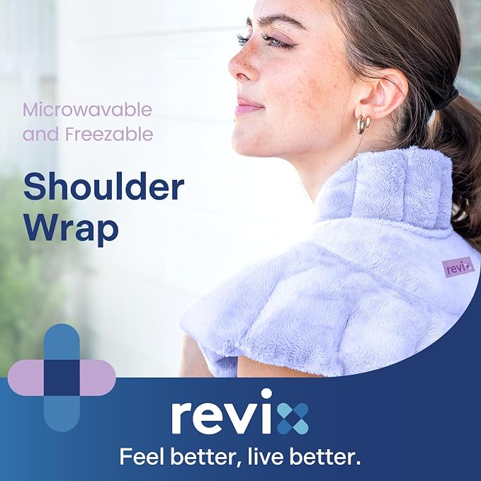 REVIX Microwave Heating Pad for Neck Shoulders and Back - Image 6