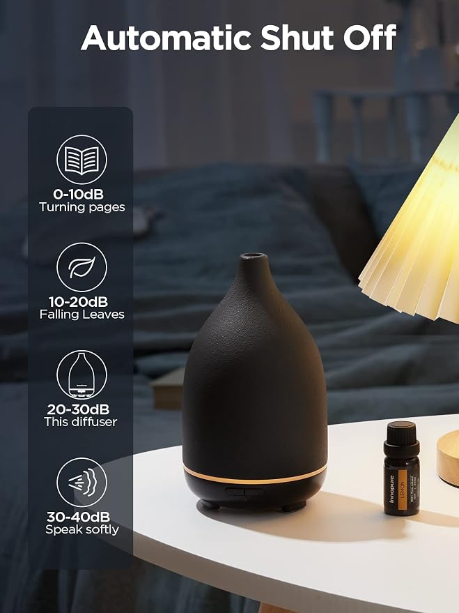 InnoGear Oil Diffuser, 150ML Ceramic Diffuser - Image 9