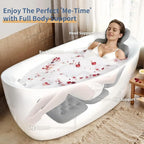 Bath Cushion, Full Body Bathtub Pillow - Image 3