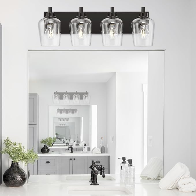 Bathroom Light Fixtures, 4-Light Modern Vanity Light - Image 7