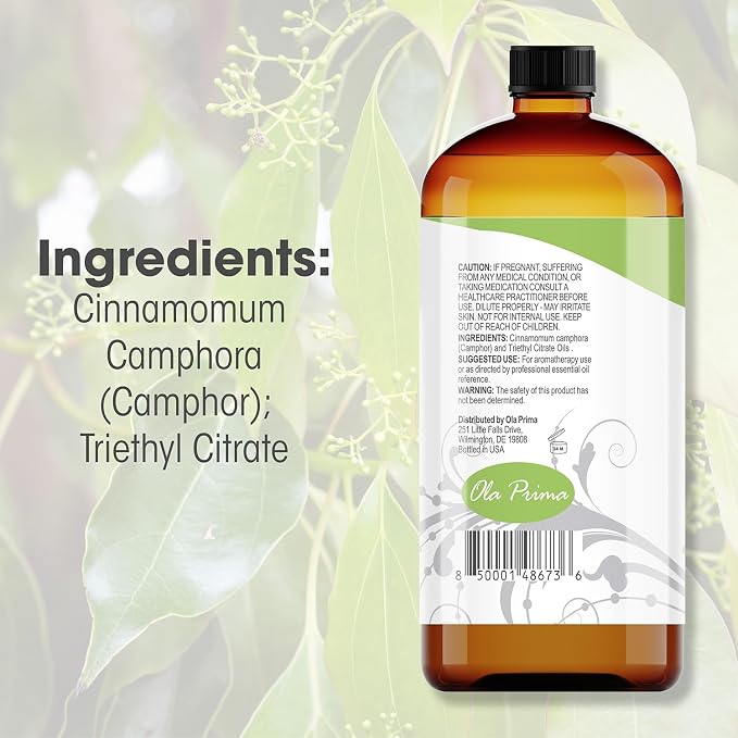 Ola Prima Camphor Essential Oil - Image 2