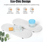2PCS Water Absorbing Stone Tray, Fast Drying Diatomite Stone Sink Tray - Image 5