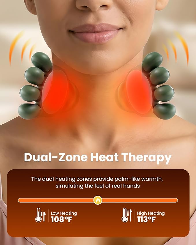 Neck Massager with Heat - Image 4
