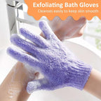 30 Pcs Exfoliating Gloves for Shower, 15 Colors Body Exfoliator Glove - Image 4