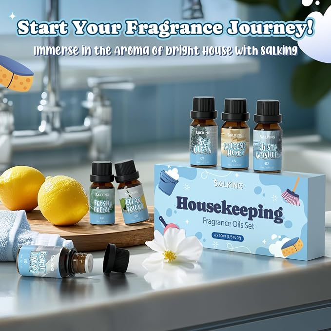 SALKING Housekeeping Fragrance Oils, Premium Essential Oil - Image 5