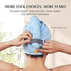 YFONG 3 Pack Large Microfiber Hair Towel Wrap, Thick Hair, Super Absorbent Hair - Image 6