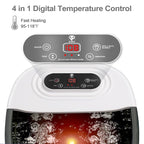 Foot Spa Bath Massager with Heat Bubbles and Vibration Massage and Jets - Image 2