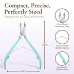 Professional Cuticle Cutter & Pusher Trimmer Manicure Tools - Image 3