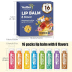 YesBes 16 Pack Lip Balm, Natural Lip Balm Bulk - Image 8
