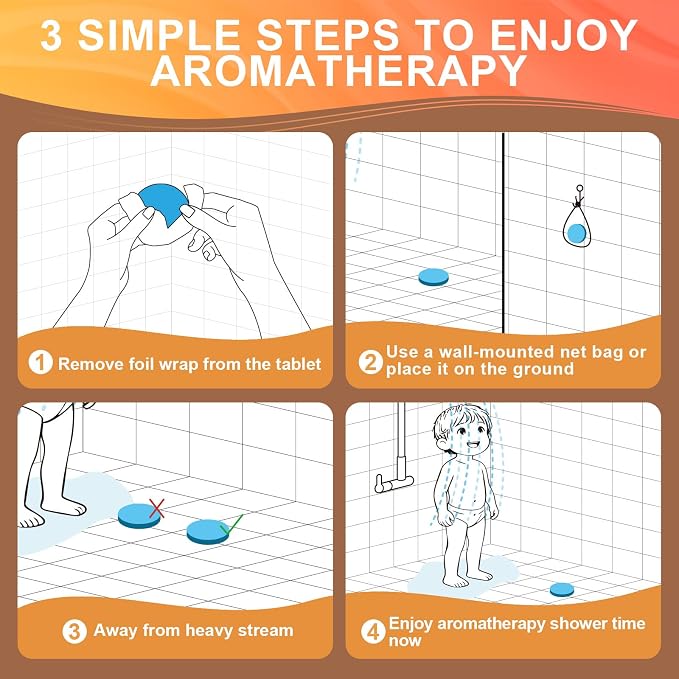 Shower Steamers Aromatherapy 21-Pack Shower Bombs Birthday Day Gifts - Image 5
