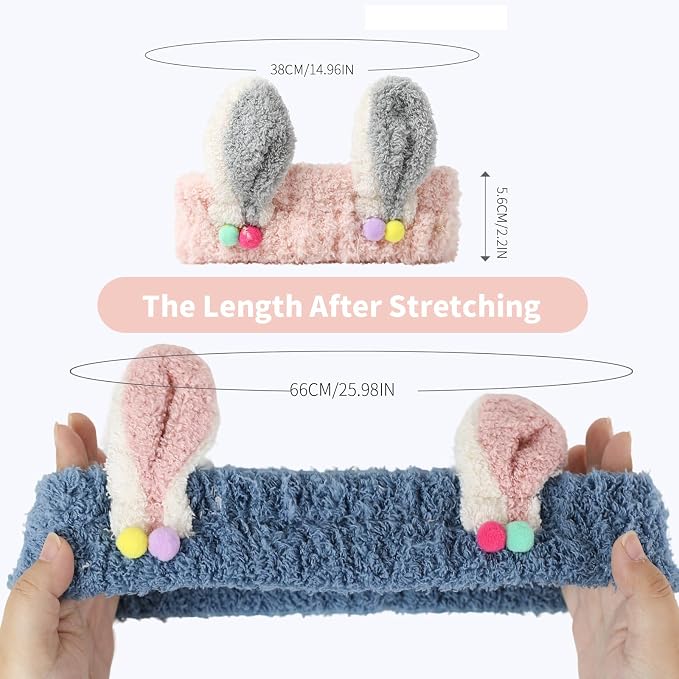 PERFECTSIGHT Kawaii Headband for Spa, Washing Face, Party - Image 6