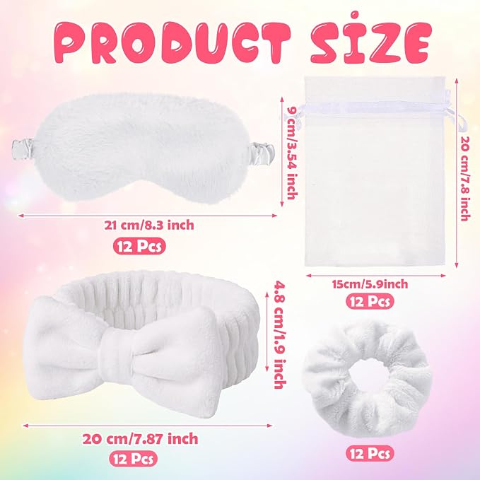 Mimorou 48 Pieces Spa Party Supplies Gift - Image 2