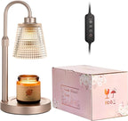 Innqoo Champagne Gold Candle Warmer Lamp - Image 8
