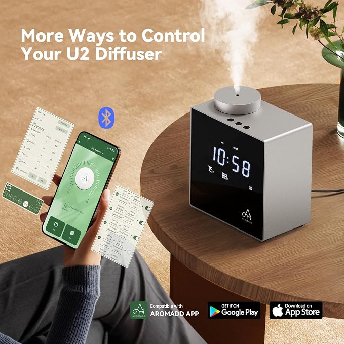 2026 Smart Waterless Diffuser, 2000 Sq.Ft Cold Air Scent Diffuser - Image 3
