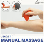 LEZER Large Trigger Massage Point, Manual Massage Ball, Hip Hook, Muscle Knot - Image 4