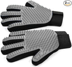 NVNAN Pet Hair Removal Glove for Dogs & Cats, Bathing and Washing, Safe for by NVNAN