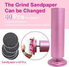 Electric Foot Callus Remover, Adjustable Foot Speed, Professional Foot Repair - Image 3