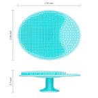 4 Pack Face Scrubber, JEXCULL Soft Silicone Facial Cleansing Brush Face - Image 8