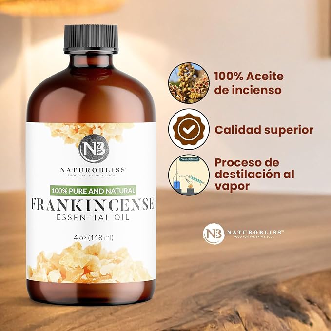 NaturoBliss 100% Pure Frankincense Essential Oil Therapeutic Grade Premium - Image 9