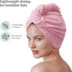 Brook + Bay Microfiber Hair Towel Wrap - Image 2