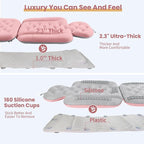 Luxury Bath Cushion, Full Body Bathtub Pillow - Image 4