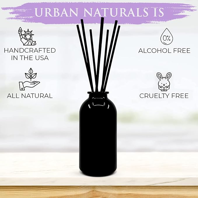 Urban Naturals Lavender Fields Oil Essential Oil Reed Diffuser Set - Image 3
