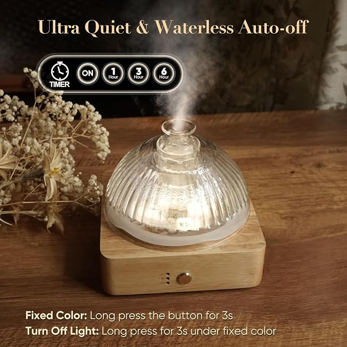 Glass Dome Essential Oil Diffuser - Image 5