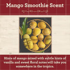 Our Own Candle Company, Mango Smoothie Scented Mason Jar Candle, 100 Hour Burn - Image 2