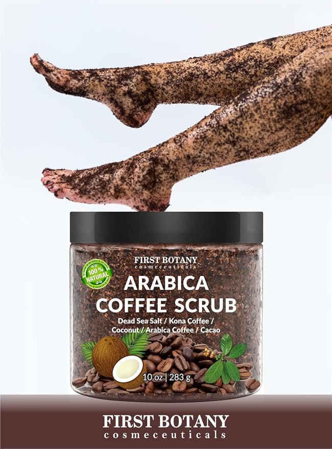 First Botany Cosmeceuticals, 100% Natural Arabica Coffee Scrub - Image 2