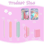 Disposable Manicure Kit Professional, 18 Set Press On Nail Tool Kit - Image 5
