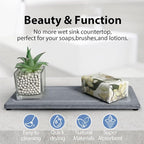 2 PCS Water Absorbing Stone Trays - Image 4