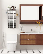 Aetyord Towel Racks for Bathroom 31inch Wall Mounted Towel Rack, Floating Shelf - Image 6