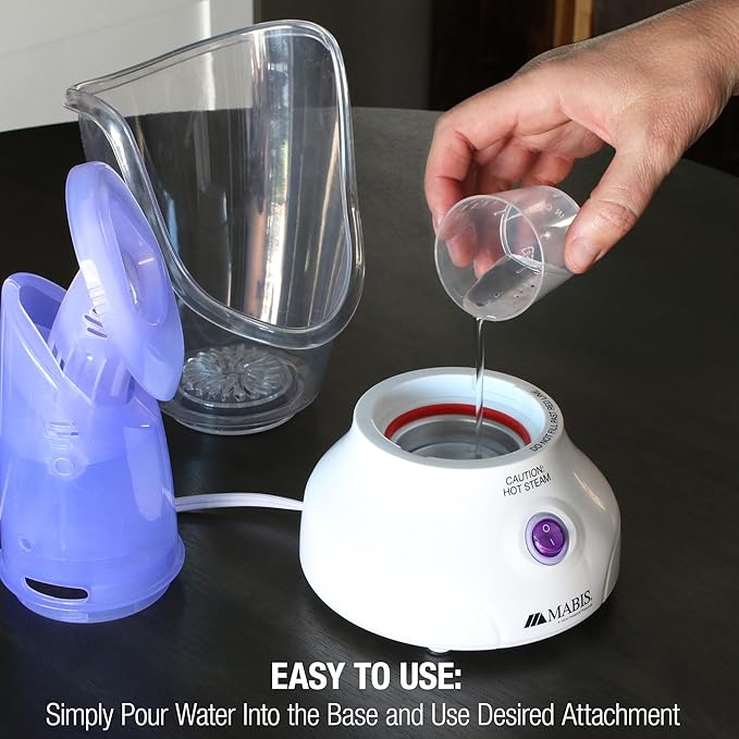 Mabis Steam Inhaler with Adjustable Facial & Nasal Mask - Image 5