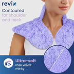 REVIX Microwave Heating Pad for Neck and Shoulders Back, Microwavable Heated - Image 3
