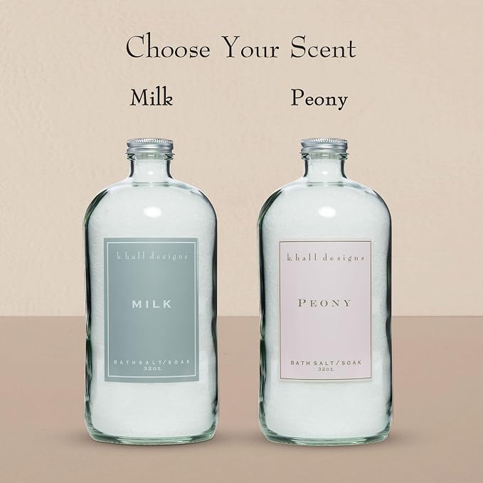 K. Hall Designs Peony Bath Salt Soak - Image 5