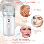 Mudder 4 Pcs Nano Facial Mister Handy Nano Mist Sprayer 30ml Visual Water Tank - Image 9