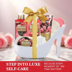 Spa Luxetique Gifts for Women High Heel Gift Set for Women 8pcs Bath Sets - Image 9