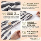 3 Pack Microfiber Hair Towel Wrap - Image 3