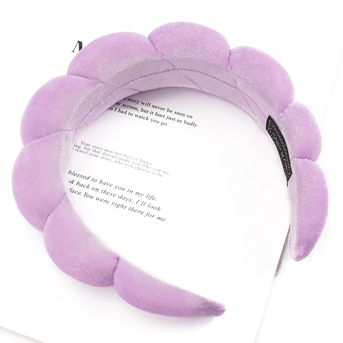 Ayesha Spa Headband for Women Sponge Headband for Washing Face Clouds Soft - Image 3