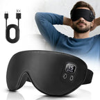 Cordless Heated Eye Mask, Rechargeable Sleep Mask by Unknown