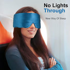100% Mulberry Silk Eye Mask Blackout Sleeping Eye Cover - Image 5