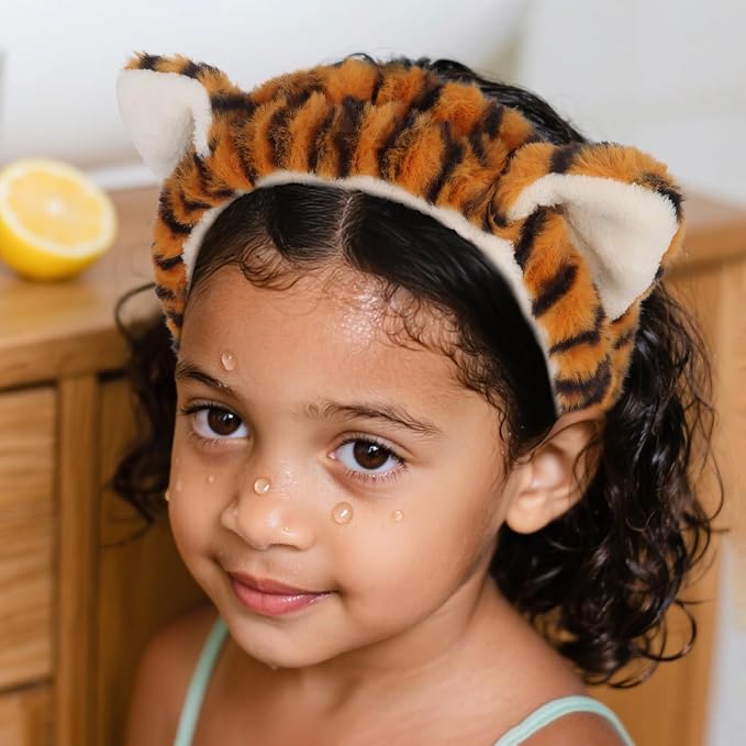 YISSION 4 PCS Plush Animal Headbands - Image 3