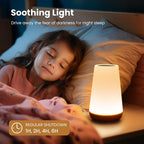 THAUSDAS Night Light, Dimmable Touch Lamp - Image 5