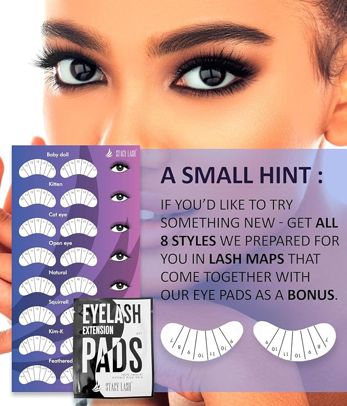 STACY LASH 100 Pairs Set Under Eye Gel Pads - Image 5