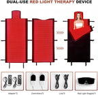 2026 Upgraded Dual Wavelength LED Beads 660nm&850nm Red Light Therapy Blanket - Image 6