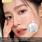 PDRN 4 pairs Micro Eye Patches + 4 pairs Crows Feet Wrinkle Patches, Under Eye - Image 5